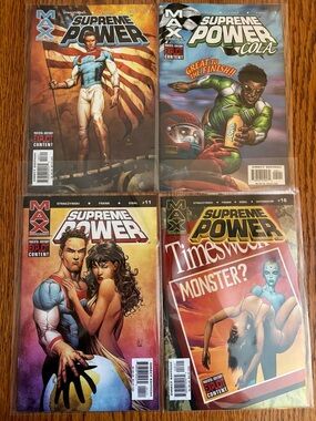 Supreme Power Comic Lot - MAX Comics (Set of 4)